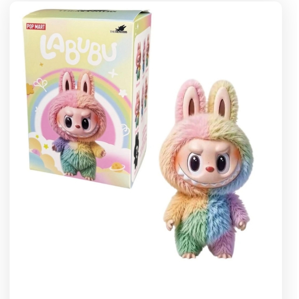 Labubu Rainbow Bunny NWT